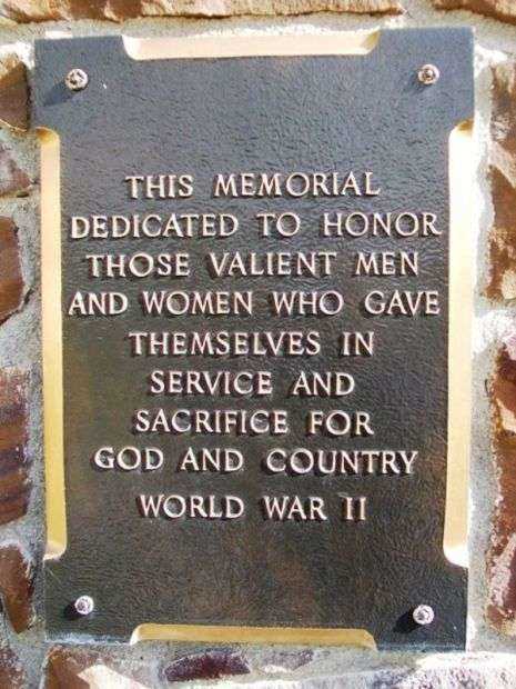 MEADE COUNTY VETERANS MEMORIAL PLAQUE