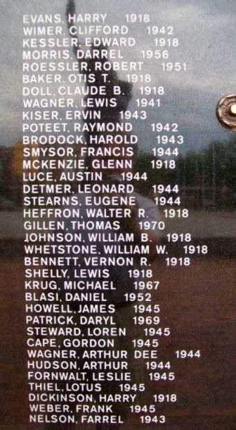 KINGMAN COUNTY VETERAN MEMORIAL PANEL C