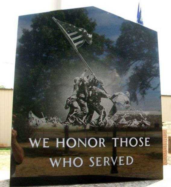 AMERICAN LEGION POST 54 VETERANS MEMORIAL HONOR STONE