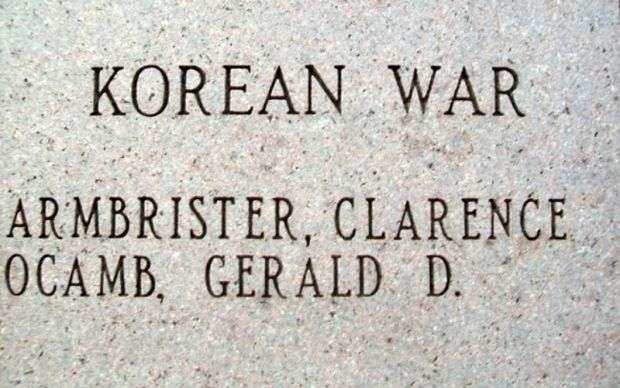 ELLIS COUNTY WAR MEMORIAL STONE C