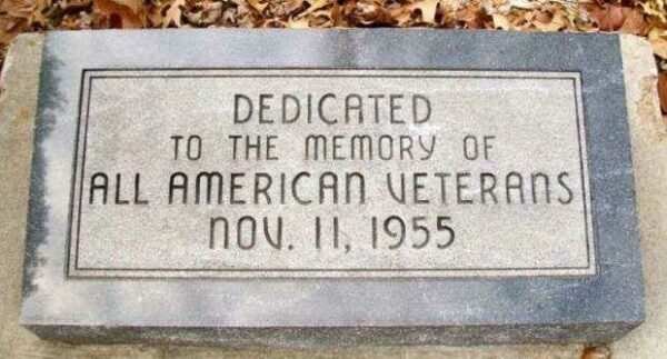 ALL AMERICAN VETERANS MEMORIAL FLAGPOLE STONE