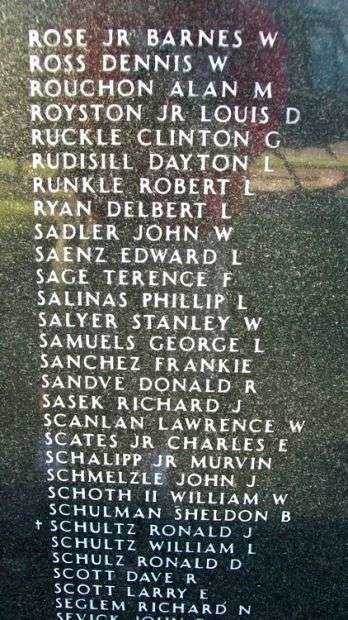 KANSAS VIETNAM VETERANS MEMORIAL PANEL V