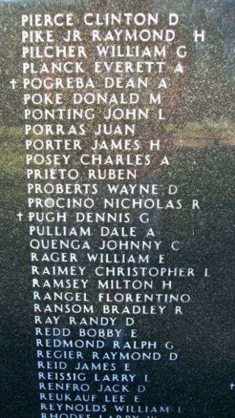 KANSAS VIETNAM VETERANS MEMORIAL PANEL T