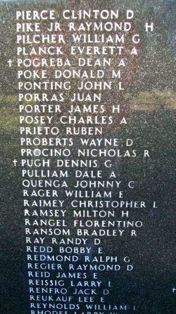 KANSAS VIETNAM VETERANS MEMORIAL PANEL T