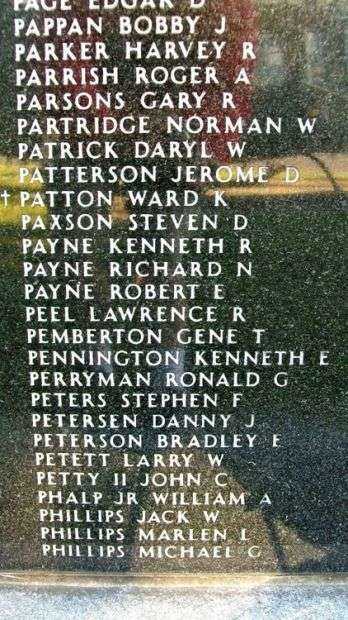 KANSAS VIETNAM VETERANS MEMORIAL PANEL S