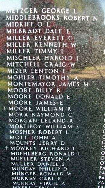 KANSAS VIETNAM VETERANS MEMORIAL PANEL P