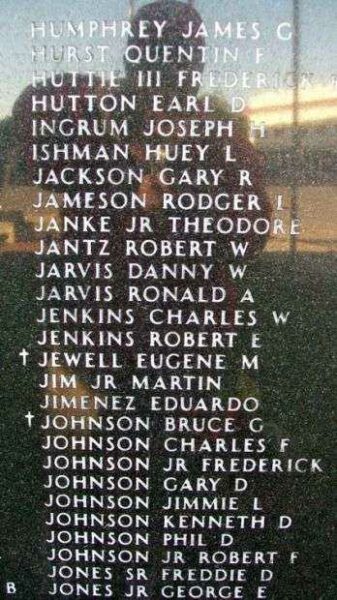 KANSAS VIETNAM VETERANS MEMORIAL PANEL L