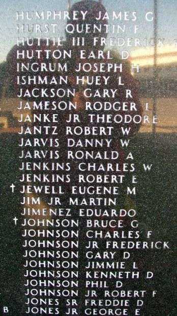 KANSAS VIETNAM VETERANS MEMORIAL PANEL L