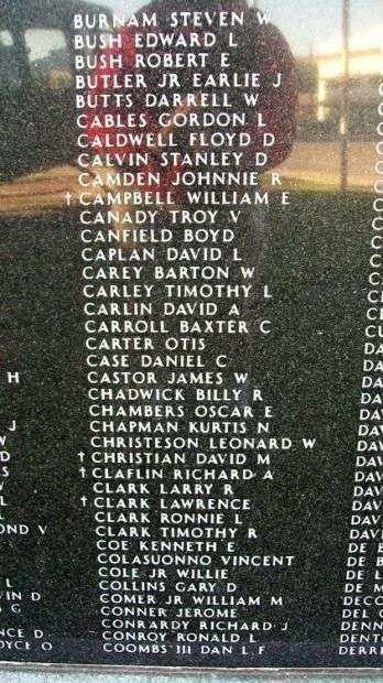 KANSAS VIETNAM VETERANS MEMORIAL PANEL D