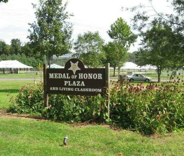 CHESHIRE MEDAL OF HONOR PLAZA