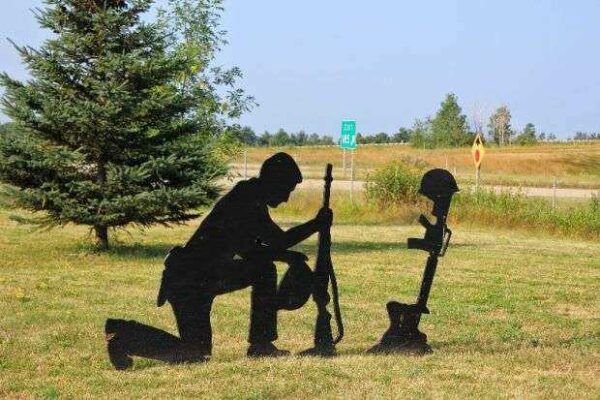 RINGLE-HATLEY V.F.W. POST 8342 MEMORIAL SILHOUETTE