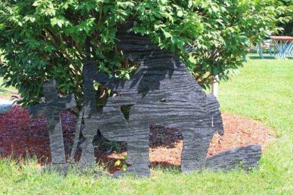 FREDONIA WAR VETERANS MEMORIAL SILHOUETTE