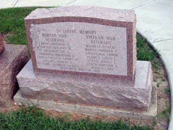 SULLIVAN COUNTY WAR MEMORIAL RIGHT STONE
