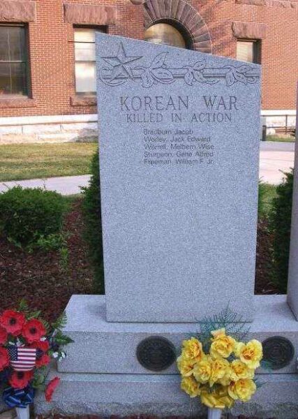 FAYETTE COUNTY VETERANS MEMORIAL STONE C