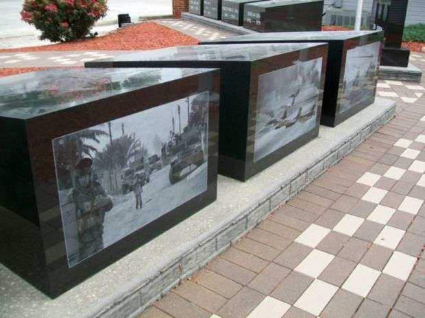 ST. ELMO AREA VETERANS MEMORIAL RIGHT SIDE BACK