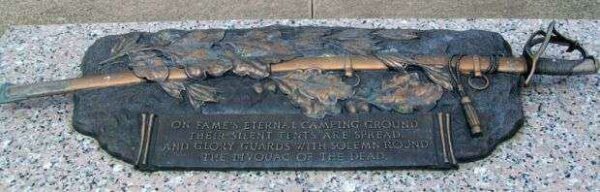 ALTAMONT VETERANS MEMORIAL THE BIVOUAC OF THE DEAD