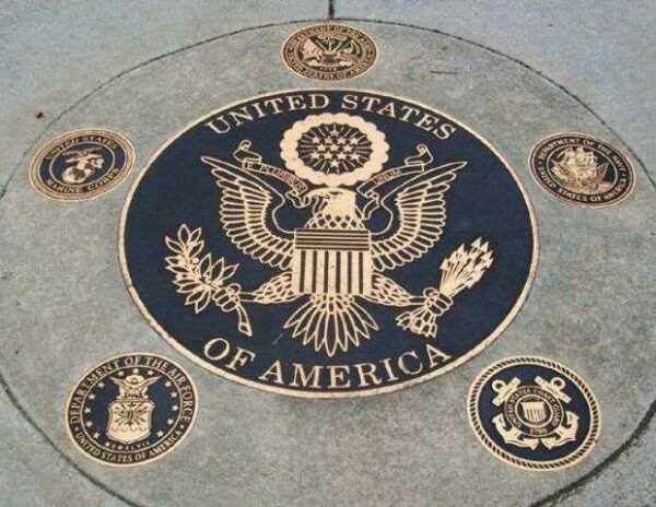 BOND COUNTY VETERANS MEMORIAL ENTRANCE STONE