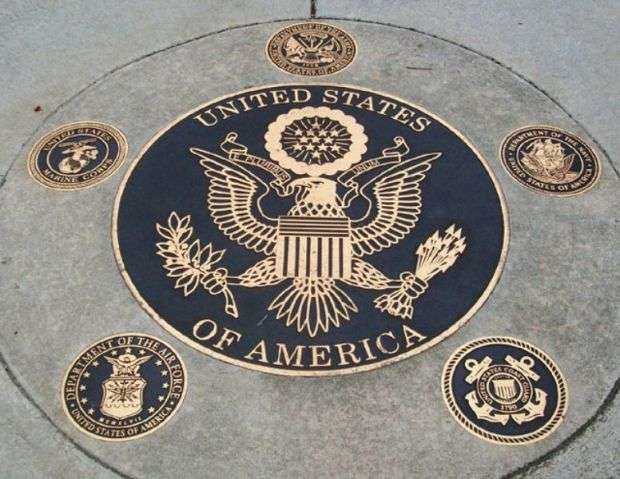 BOND COUNTY VETERANS MEMORIAL ENTRANCE STONE