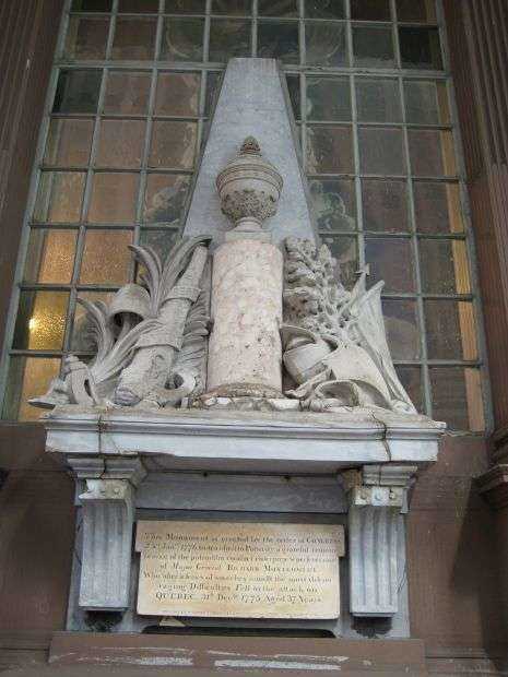 MAJOR GENERAL RICHARD MONTGOMERY CONGRESSIONAL WAR MEMORIAL