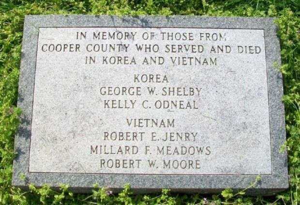 COOPER COUNTY KOREA-VIETNAM WARS MEMORIAL
