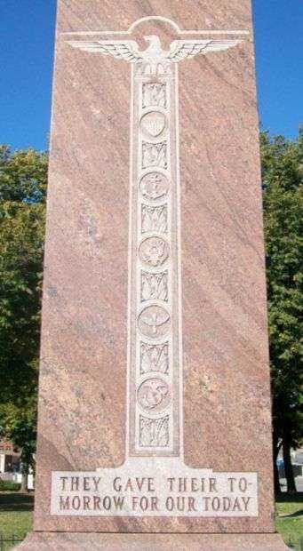 ST. JOSEPH’S WAR MEMORIAL DEDICATION STONE A