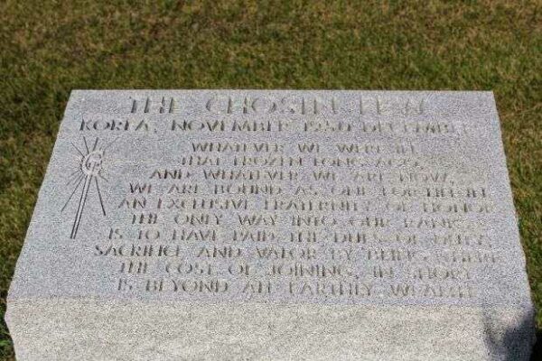THE CHOSIN FEW WAR MEMORIAL