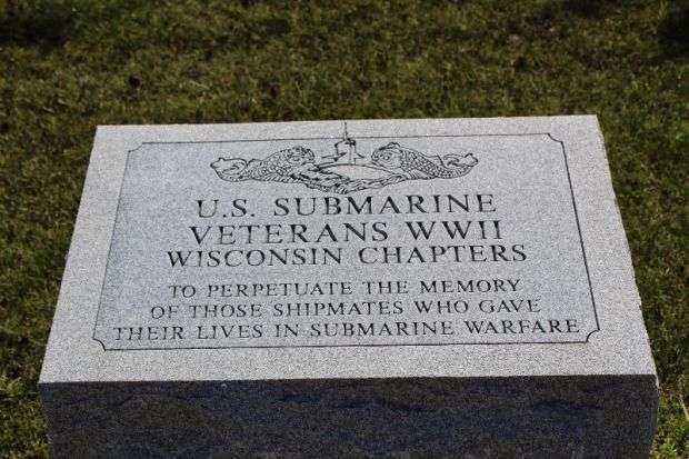 U.S. SUBMARINE VETERANS WORLD WAR II WISCONSIN CHAPTERS MEMORIAL