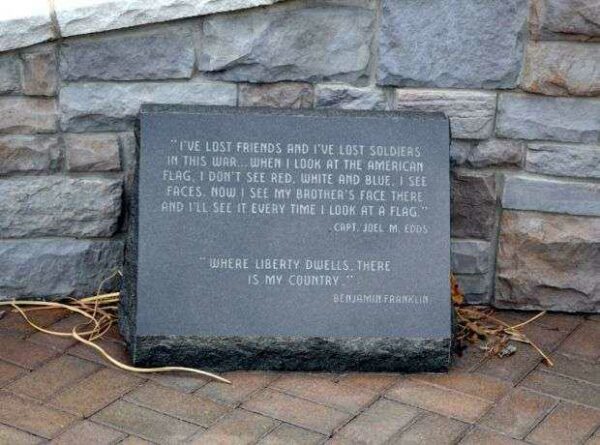 WHITE PIGEON FALLEN SOLDIERS WAR MEMORIAL NARRATIVE