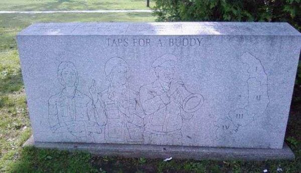 HOLYOKE VIETNAM WAR MEMORIAL LEFT STONE