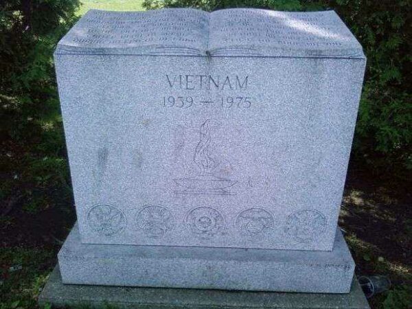 HOLYOKE VIETNAM WAR MEMORIAL CENTER STONE