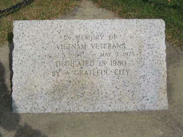 GLOUCESTER KOREAN-VIETNAM VETERANS MEMORIAL BACK