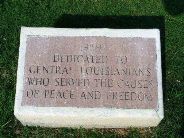 REPUBLIC F-84F THUNDERSTREAK MEMORIAL AIRCRAFT DEDICATION STONE