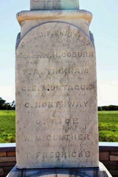 PARIS CIVIL WAR MEMORIAL HONOR STONE D