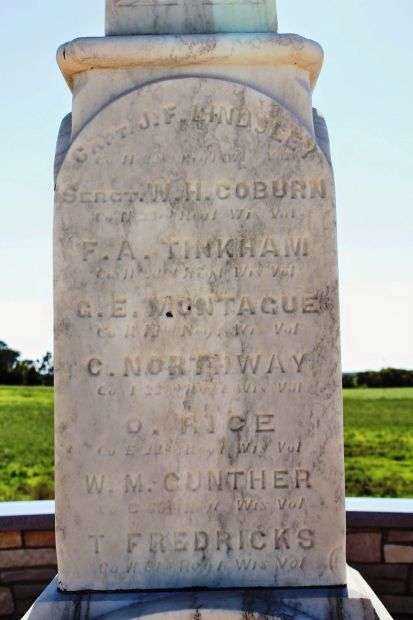 PARIS CIVIL WAR MEMORIAL HONOR STONE D