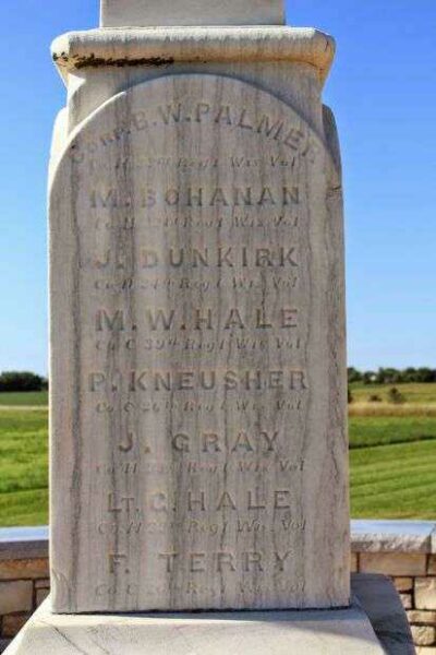 PARIS CIVIL WAR MEMORIAL HONOR STONE C