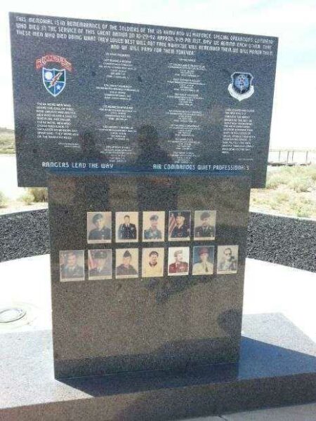 U.S. ARMY RANGER AND AIR FORCE MEMORIAL I