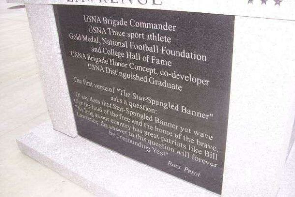 VICE ADMIRAL WILLIAM PORTER LAWRENCE MEMORIAL PANEL C