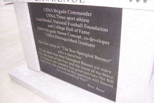 VICE ADMIRAL WILLIAM PORTER LAWRENCE MEMORIAL PANEL C