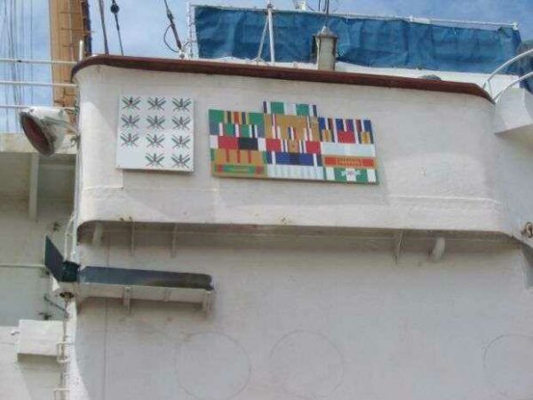 COAST GUARD TANEY-WHEC-37 MEMORIAL SHIP BATTLE HONORS