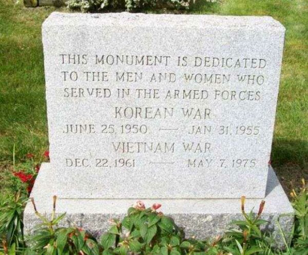 OLD ORCHARD BEACH KOREAN AND VIETNAM WARS MEMORIAL