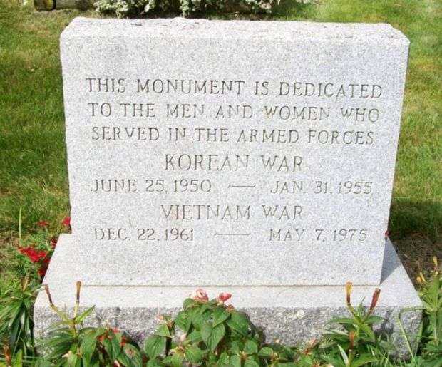 OLD ORCHARD BEACH KOREAN AND VIETNAM WARS MEMORIAL