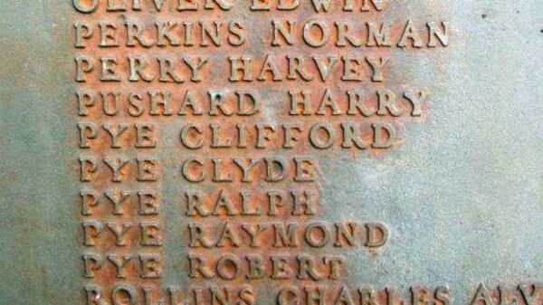 PHIPPSBURG VETERANS AND MARINERS MEMORIAL HONOR ROLL PLAQUE O