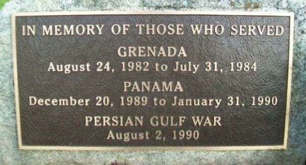 PHIPPSBURG VETERANS AND MARINERS MEMORIAL WAR PLAQUE C