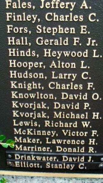 OWL’S HEAD VETERANS MEMORIAL HONOR ROLL PANEL I