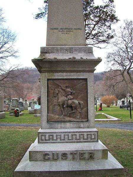 THE CUSTER MONUMENT WEST POINT