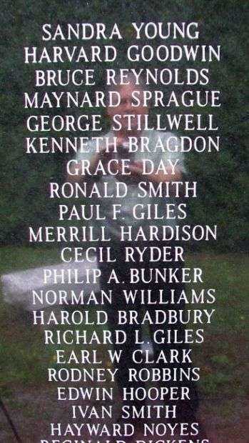 FRANKLIN VETERANS MEMORIAL HONOR ROLL PANEL I