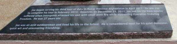 STAFF SERGEANT JOSEPH J. ALTMANN WAR MEMORIAL NARRATIVE B