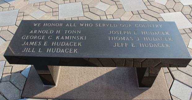 WE HONOR ALL WHO SERVED MEMORIAL BENCH