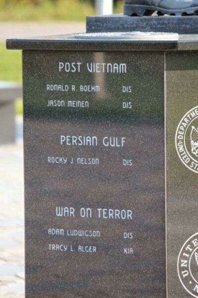 BLOOMER VETERANS POW MIA KIA MEMORIAL SIDE A