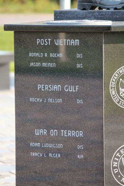 BLOOMER VETERANS POW MIA KIA MEMORIAL SIDE A